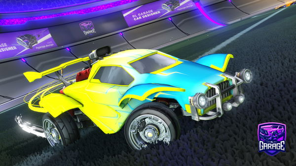 A Rocket League car design from toxicblades9631