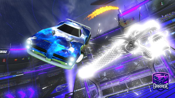A Rocket League car design from TrickyBra