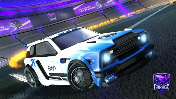 A Rocket League car design from Sharkie-Boy