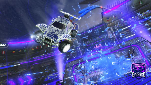 A Rocket League car design from sketchproduce