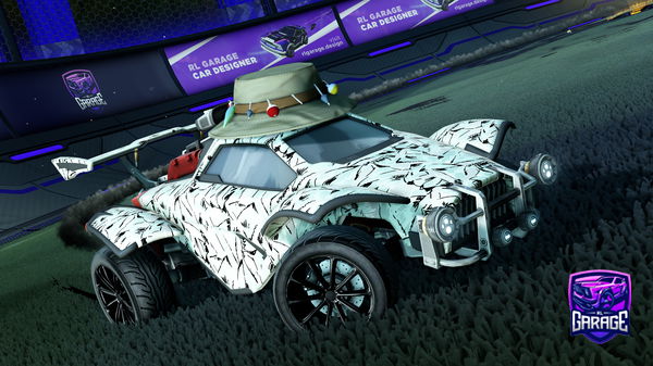 A Rocket League car design from Syvviss