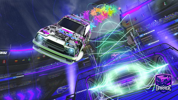 A Rocket League car design from octapo