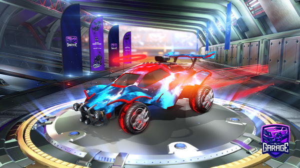 A Rocket League car design from CatCrack420