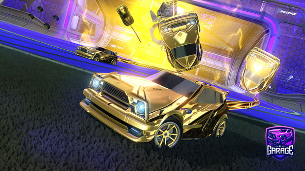 A Rocket League car design from Loddi