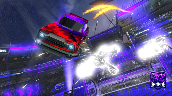 A Rocket League car design from AlphaShinyy