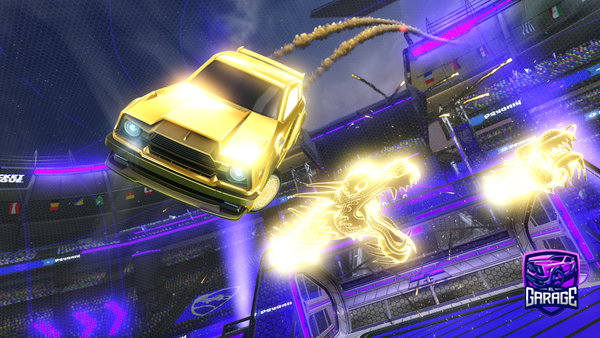 A Rocket League car design from Jverty