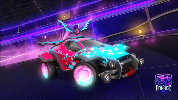 A Rocket League car design from LAKITUFAN