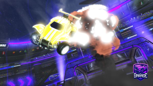 A Rocket League car design from Ljgames