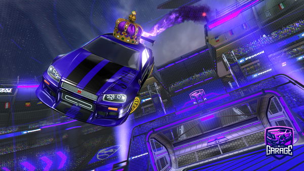 A Rocket League car design from Dominusatrix