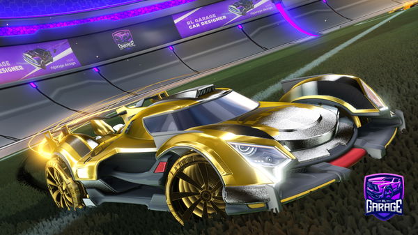 A Rocket League car design from Haid590