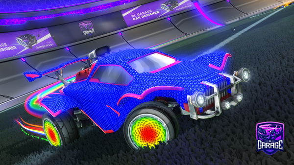 A Rocket League car design from PantherRosko