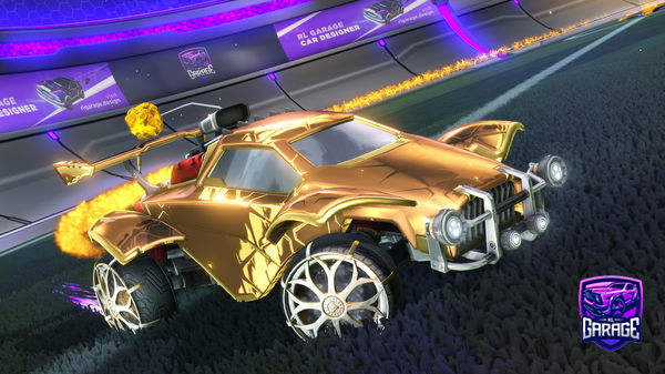 A Rocket League car design from Cxrdinal_YT