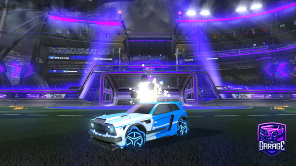 A Rocket League car design from CoolCucumber472