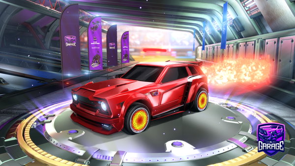 A Rocket League car design from kingAdri