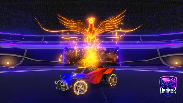A Rocket League car design from SnipezHas0IQ