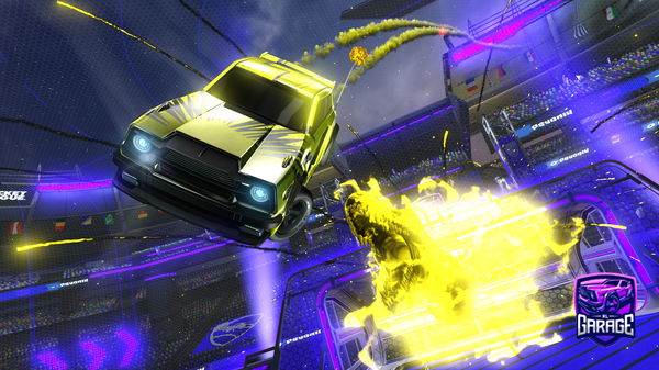 A Rocket League car design from BlackJoel_25