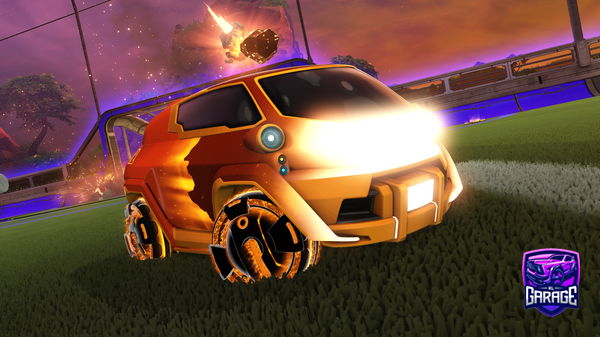 A Rocket League car design from irosario78