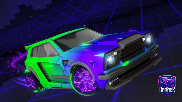 A Rocket League car design from TheBismarck49