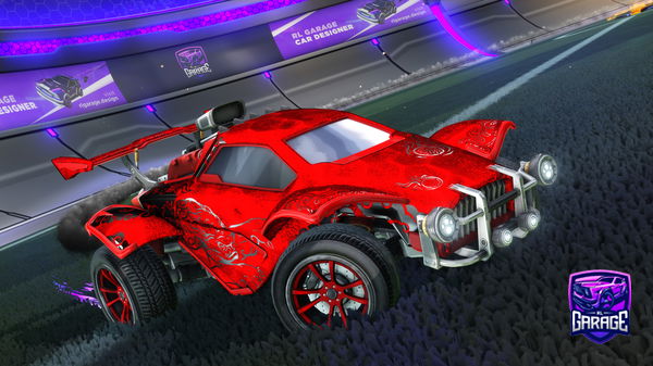 A Rocket League car design from Flappp12