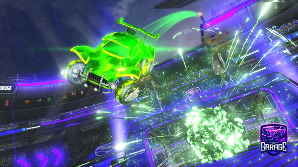 A Rocket League car design from BG4ManUtd