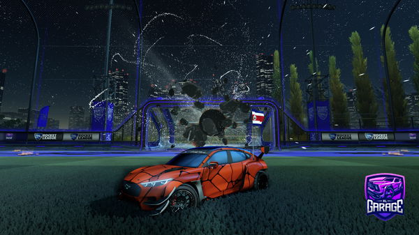 A Rocket League car design from Kaede_Nyuu