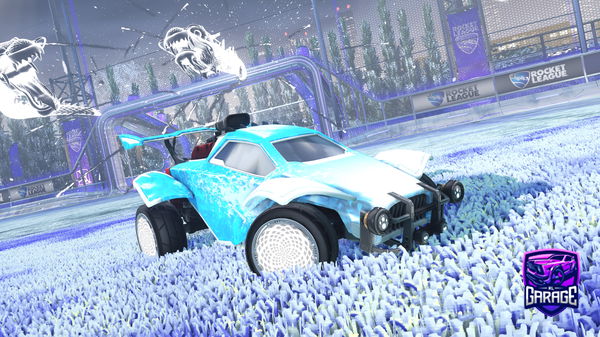 A Rocket League car design from HXnoob