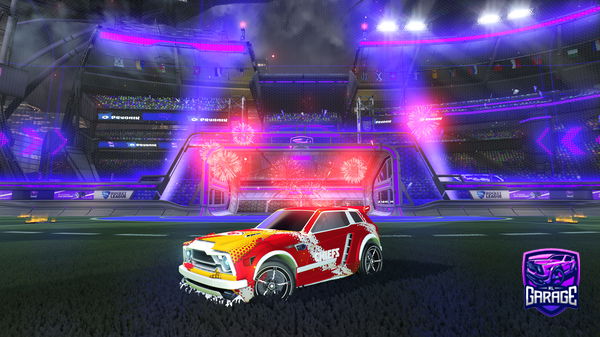 A Rocket League car design from SCPUnknownError