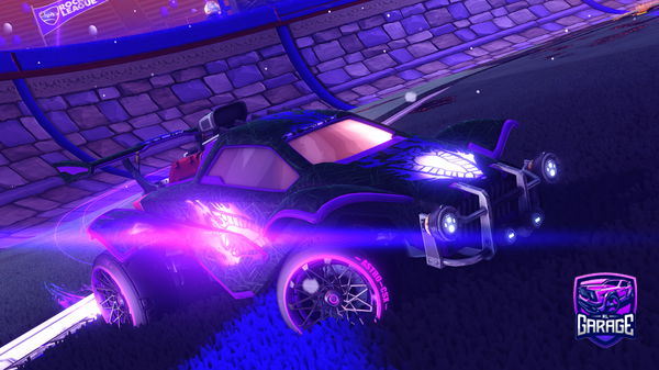 A Rocket League car design from tatstailpipes