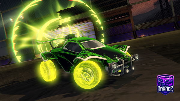 A Rocket League car design from RicketyRock1