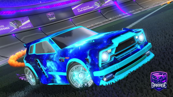 A Rocket League car design from xxwilzaxx
