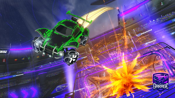 A Rocket League car design from ondra17