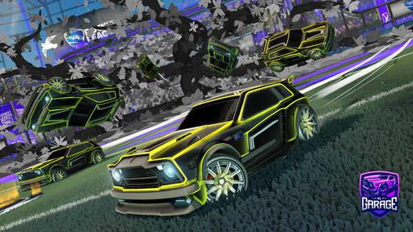 A Rocket League car design from BlockIced
