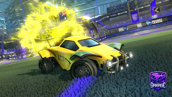 A Rocket League car design from Jaydee1aye