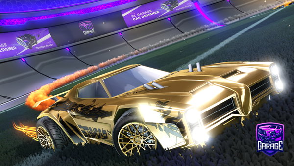 A Rocket League car design from juminoro