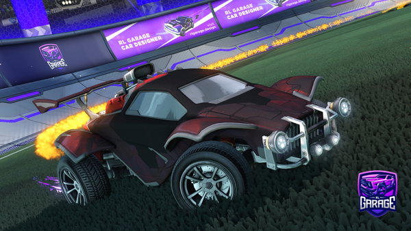 A Rocket League car design from R2_Fishy