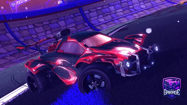 A Rocket League car design from Raymat28