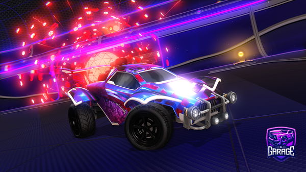 A Rocket League car design from -GHXSTLY-