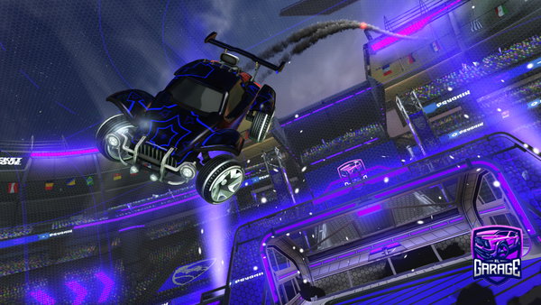A Rocket League car design from InvertedWorld