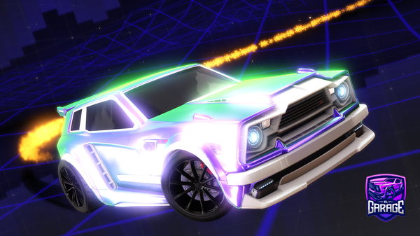 A Rocket League car design from Moritzio