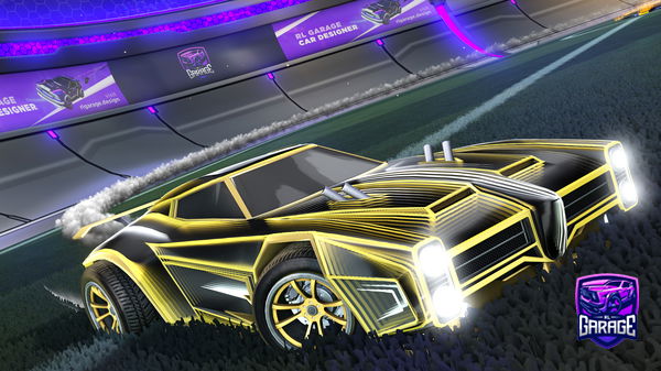 A Rocket League car design from Eli_Guy1235