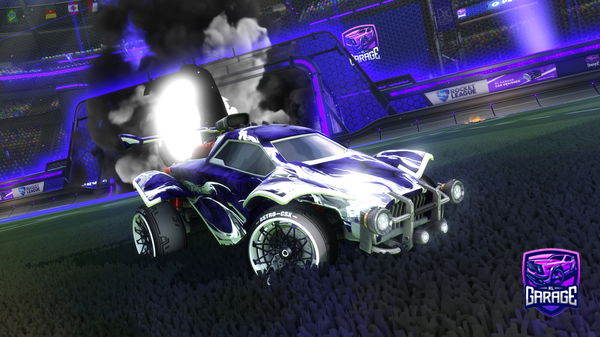 A Rocket League car design from moosebaby