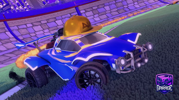 A Rocket League car design from Pedro-21