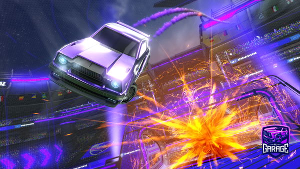 A Rocket League car design from Pikl3