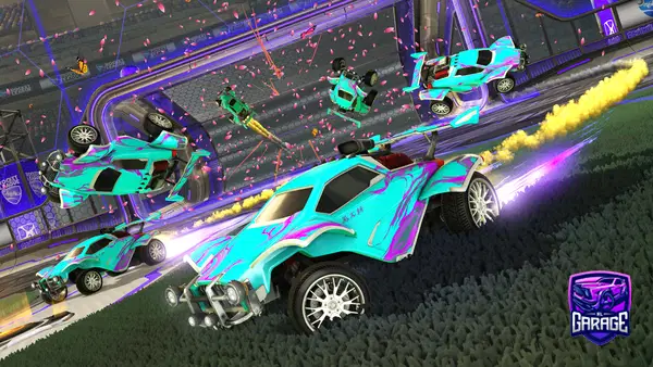 A Rocket League car design from Posao
