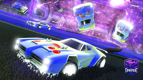 A Rocket League car design from HTZ-Axqa