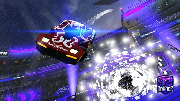 A Rocket League car design from Corrupted2000