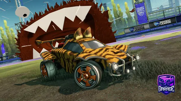 A Rocket League car design from Vermutejo