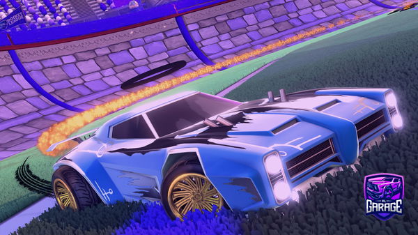 A Rocket League car design from FLOBBYTHESALTY