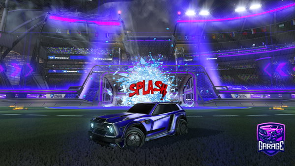 A Rocket League car design from Ovii23