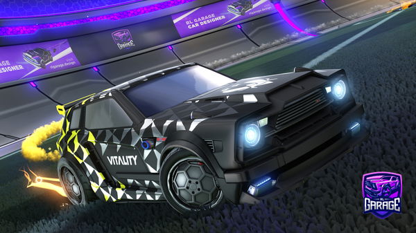 A Rocket League car design from Flipz_72